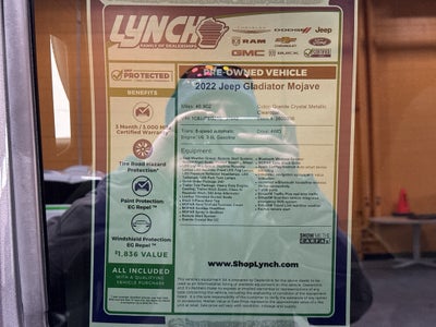 2022 Jeep Gladiator Mojave