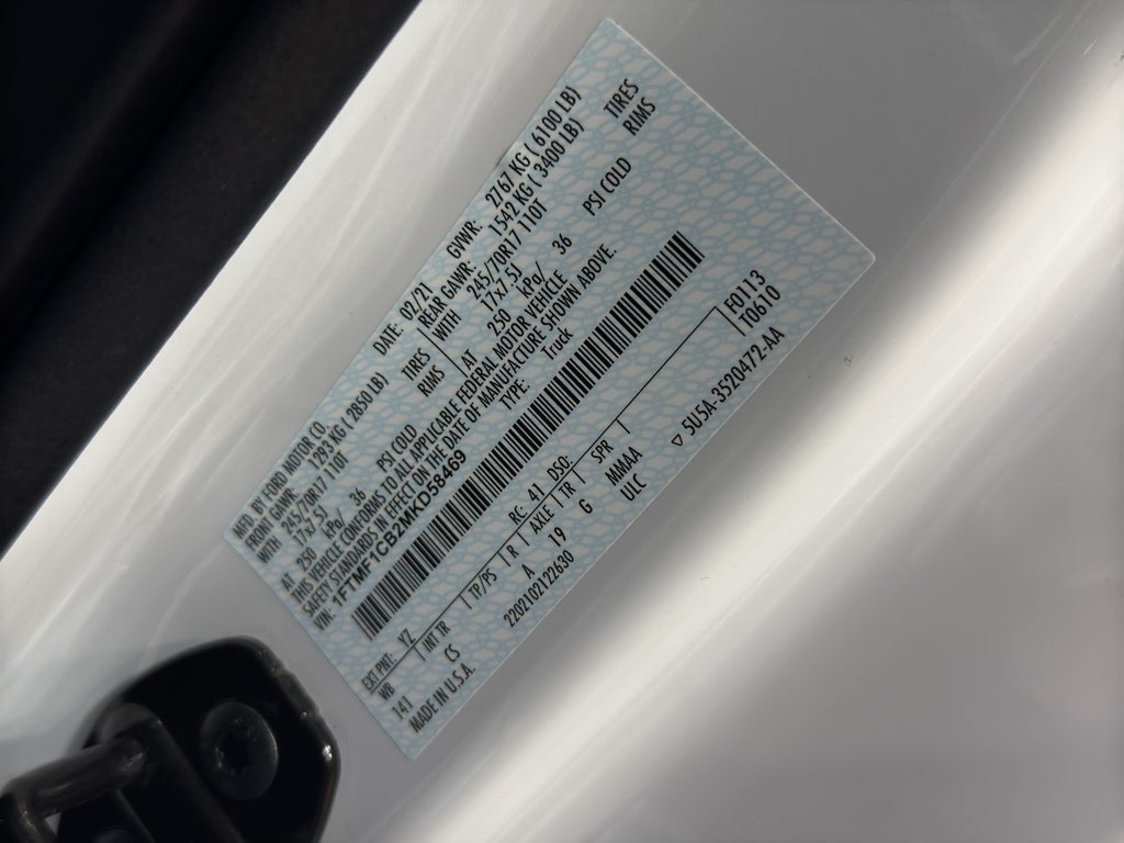 2021 Ford F-150 XL