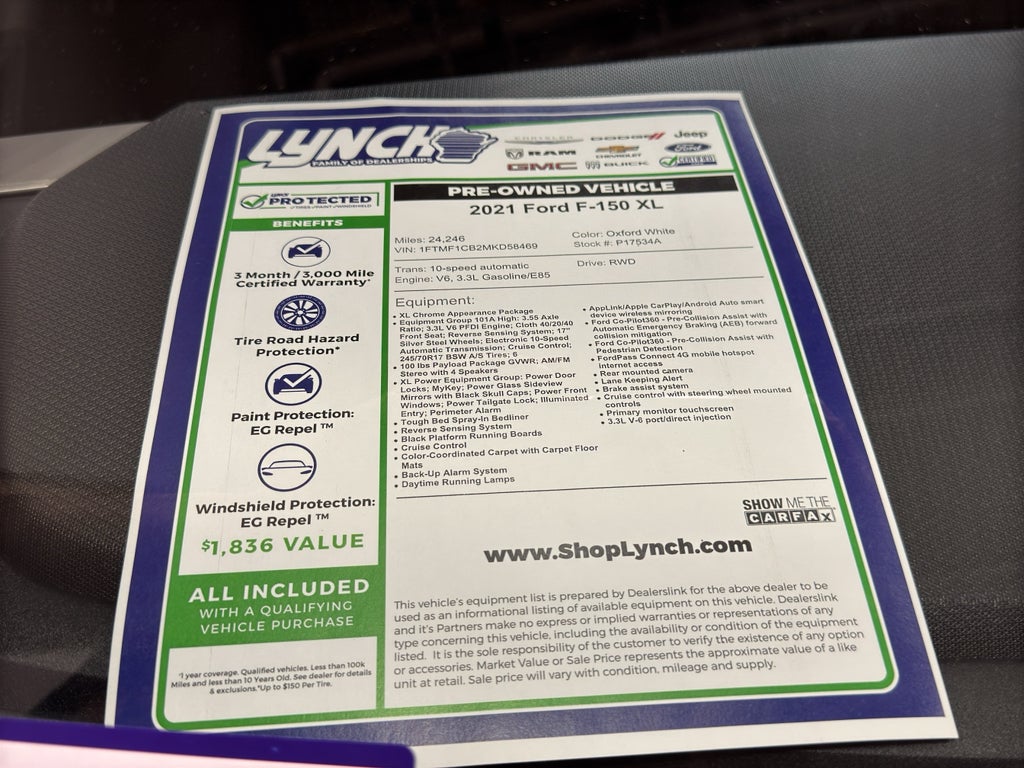 2021 Ford F-150 XL
