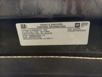 2022 Chevrolet Malibu RS