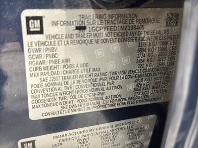 2021 Chevrolet Silverado 1500 LT Trail Boss