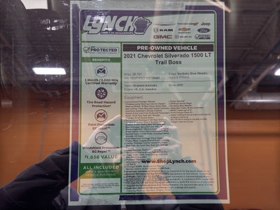 2021 Chevrolet Silverado 1500 LT Trail Boss