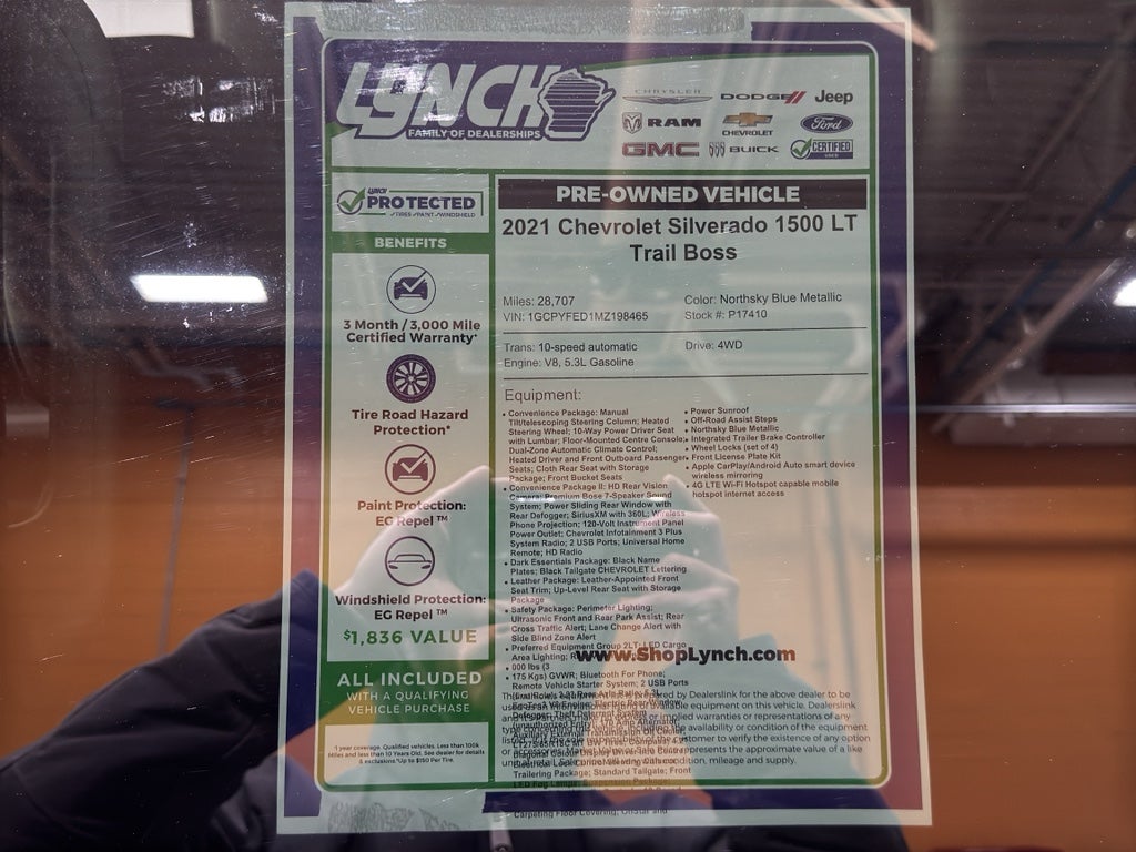 2021 Chevrolet Silverado 1500 LT Trail Boss