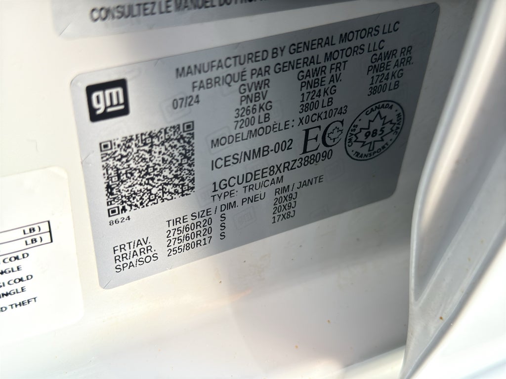 2024 Chevrolet Silverado 1500 RST