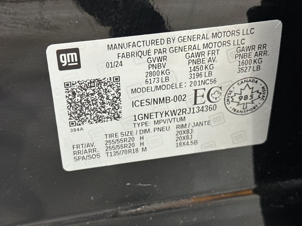 2024 Chevrolet Traverse Limited RS