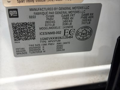 2022 Chevrolet Traverse Premier