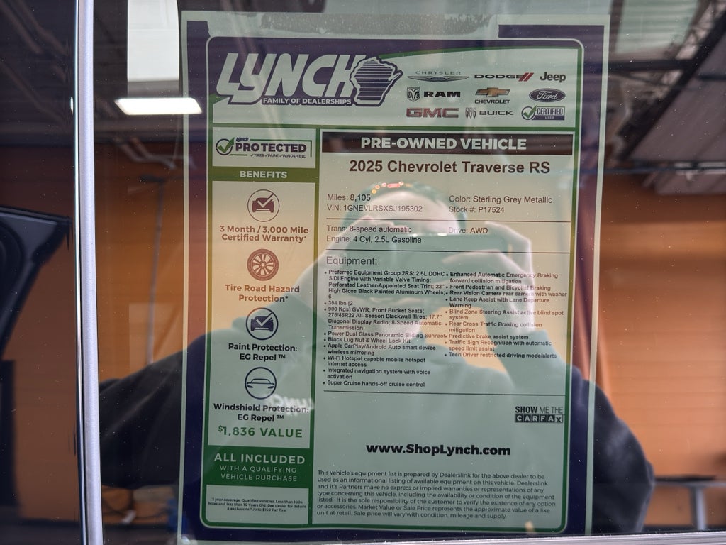 2025 Chevrolet Traverse RS