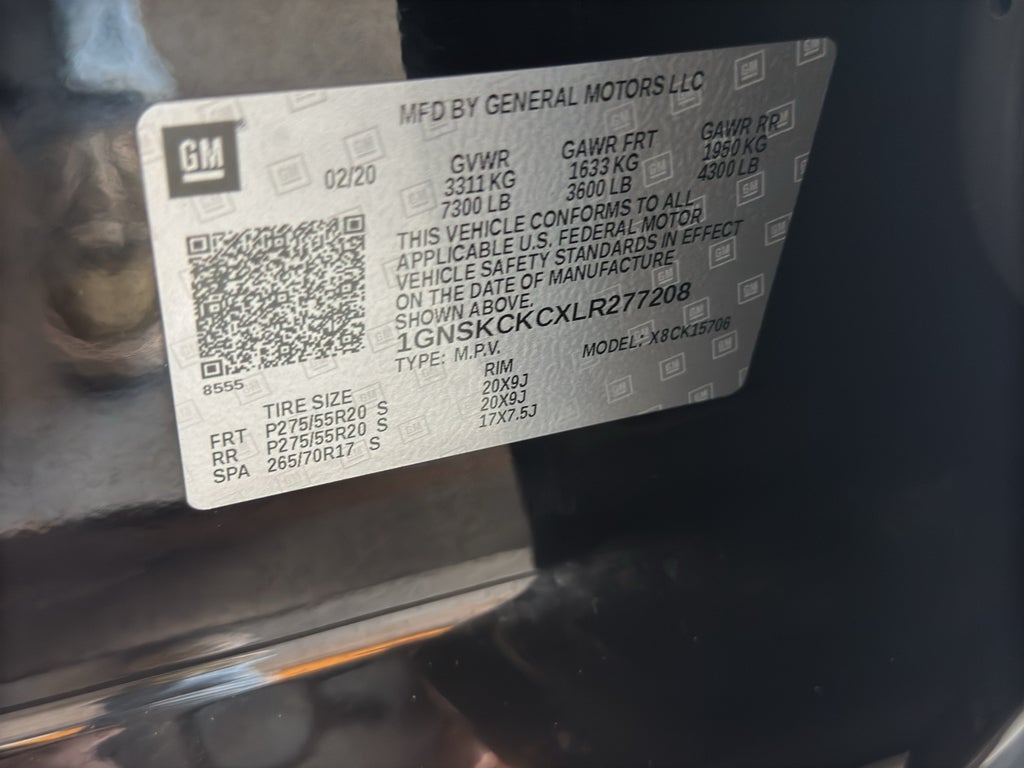 2020 Chevrolet Tahoe Premier