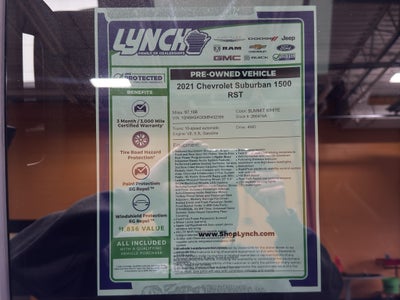 2021 Chevrolet Suburban RST