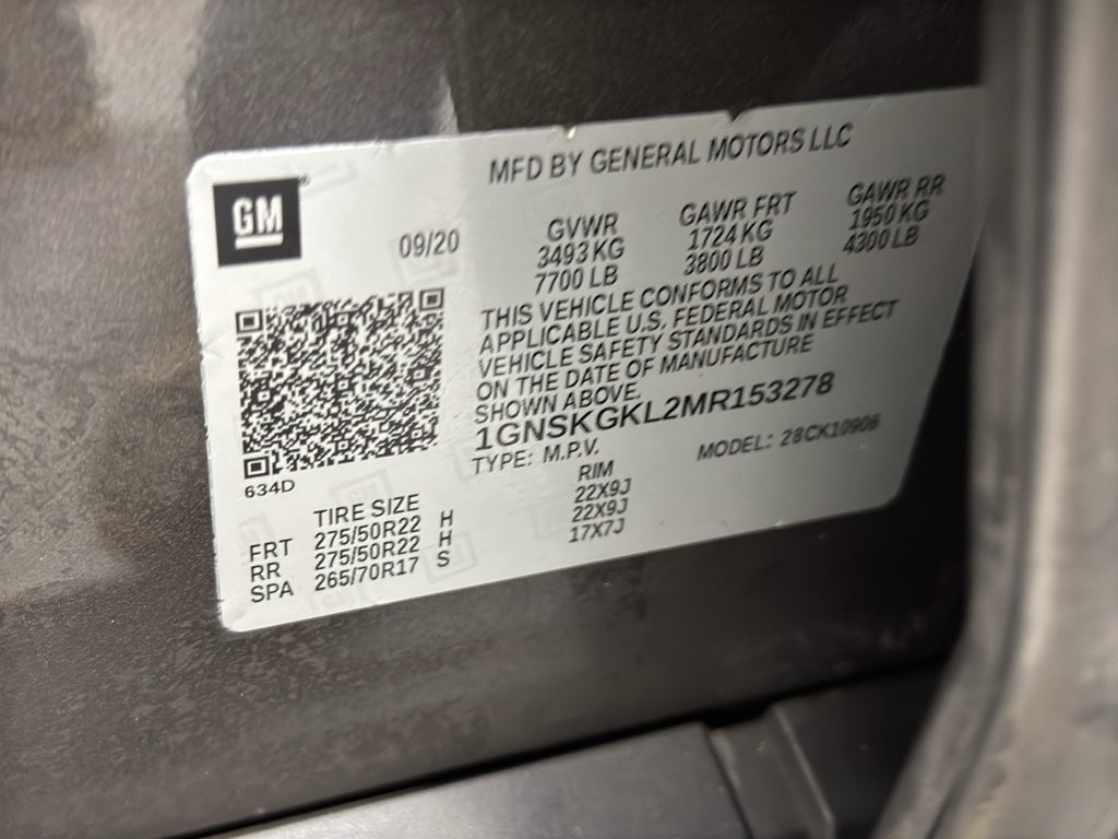 2021 Chevrolet Suburban High Country