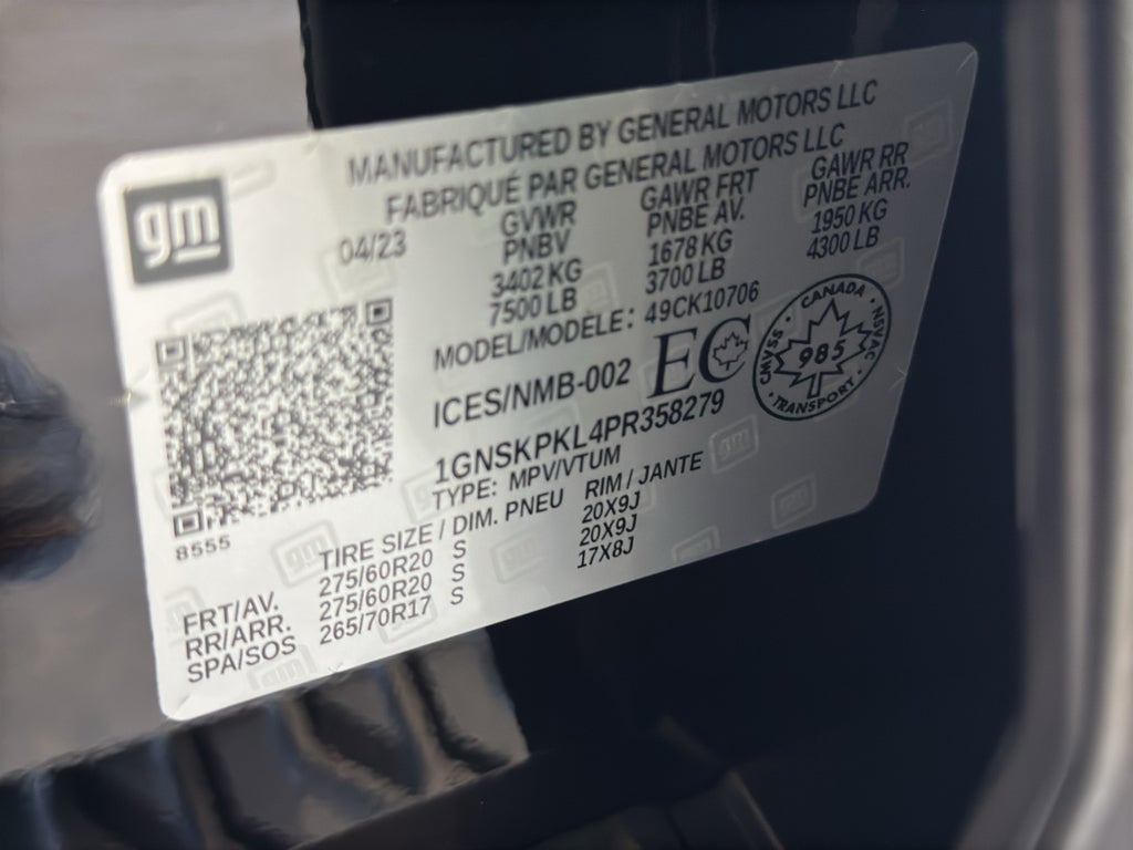 2023 Chevrolet Tahoe Z71