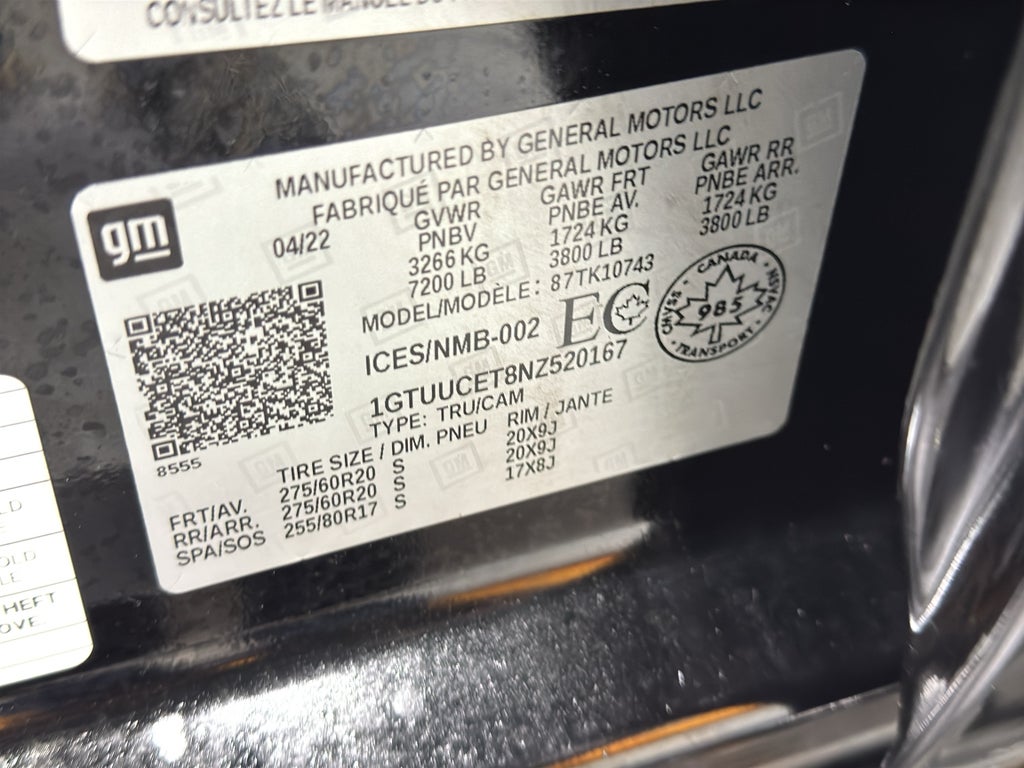 2022 GMC Sierra 1500 Elevation