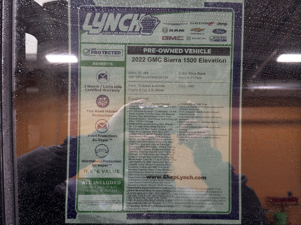 2022 GMC Sierra 1500 Elevation