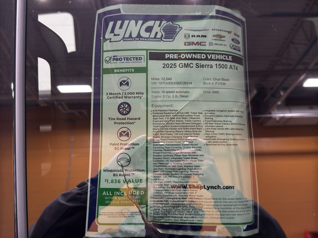 2025 GMC Sierra 1500 AT4