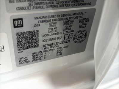 2025 GMC Sierra 1500 AT4