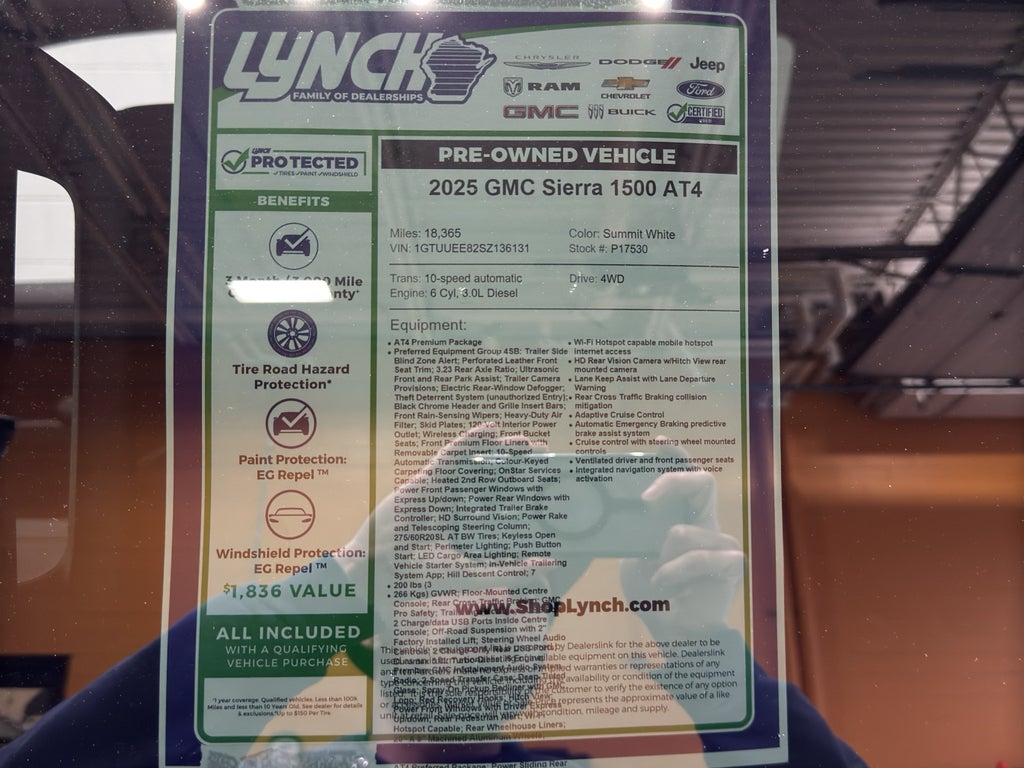 2025 GMC Sierra 1500 AT4