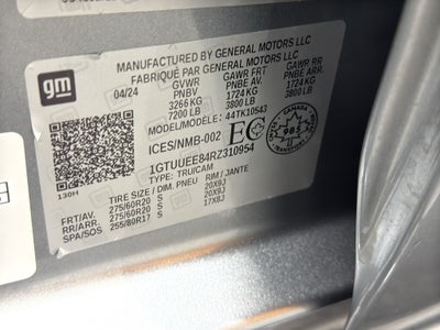 2024 GMC Sierra 1500 AT4