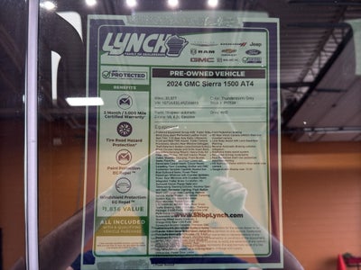 2024 GMC Sierra 1500 AT4