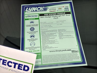 2021 Dodge Challenger R/T Scat Pack