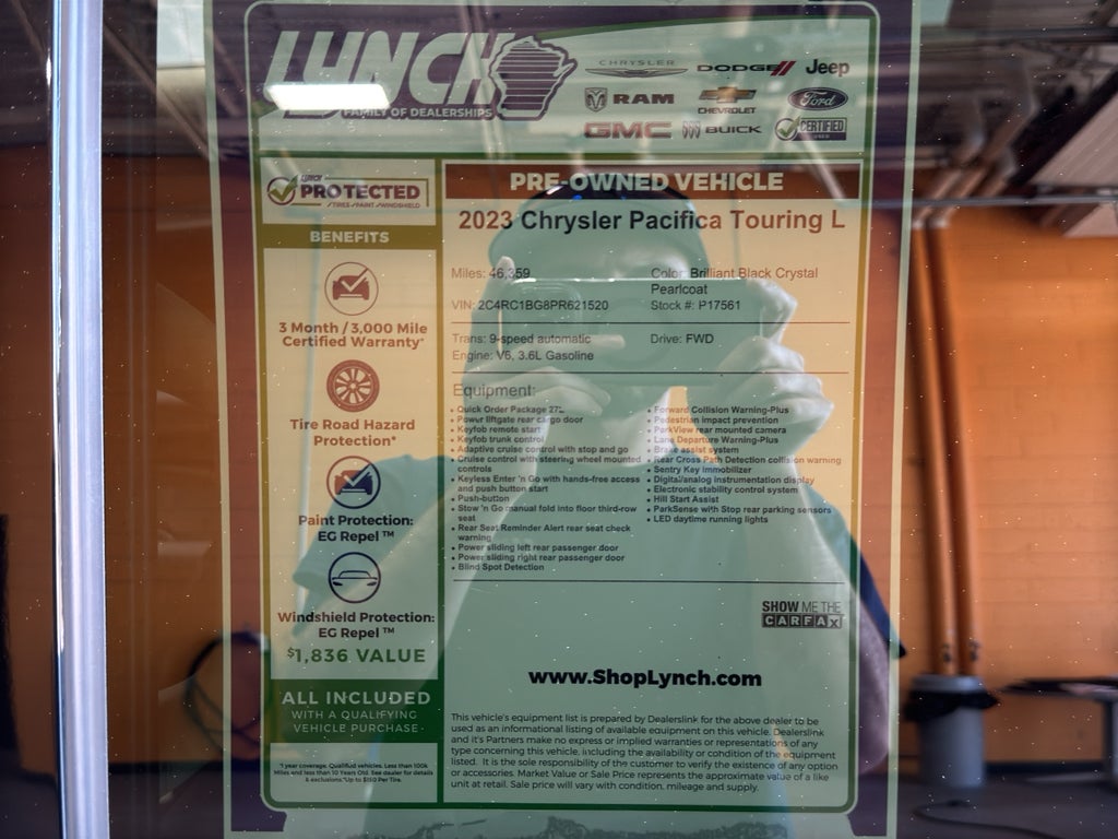 2023 Chrysler Pacifica Touring L