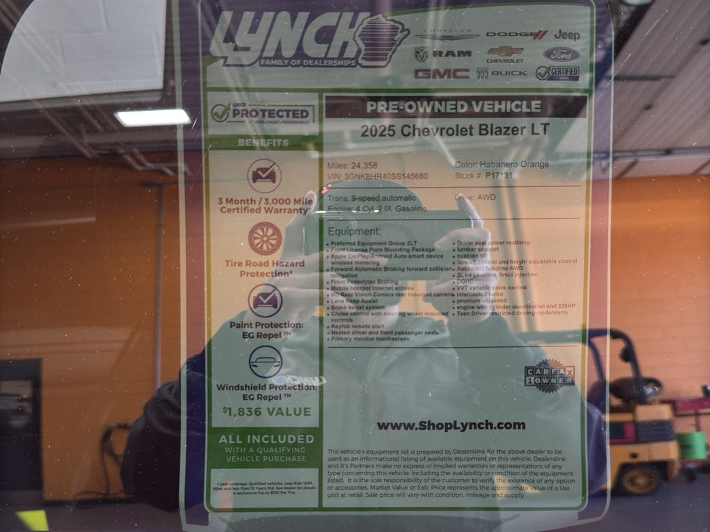 2025 Chevrolet Blazer 2LT