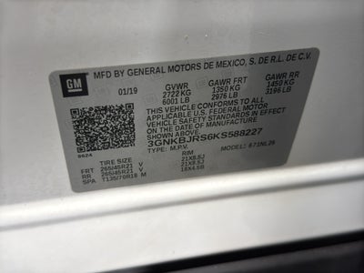 2019 Chevrolet Blazer RS