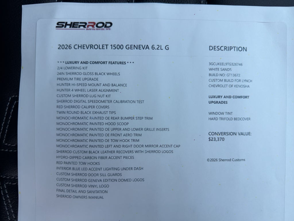 2026 Chevrolet Silverado 1500 RST