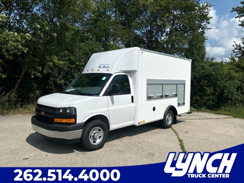 2024 Chevrolet Express 3500 12' Bay Bridge Toolpro Van Body