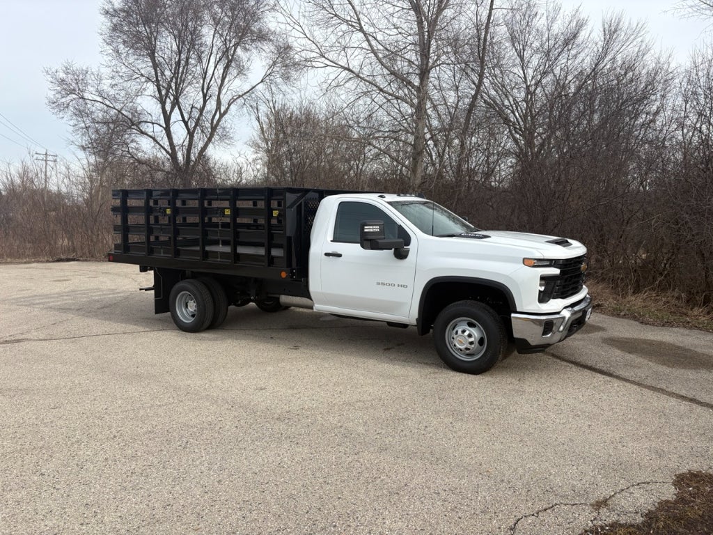 2026 Chevrolet Silverado 3500 12' Monroe Stakebed Body