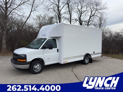 2025 Chevrolet Express 3500 15' Bay Bridge Van Body
