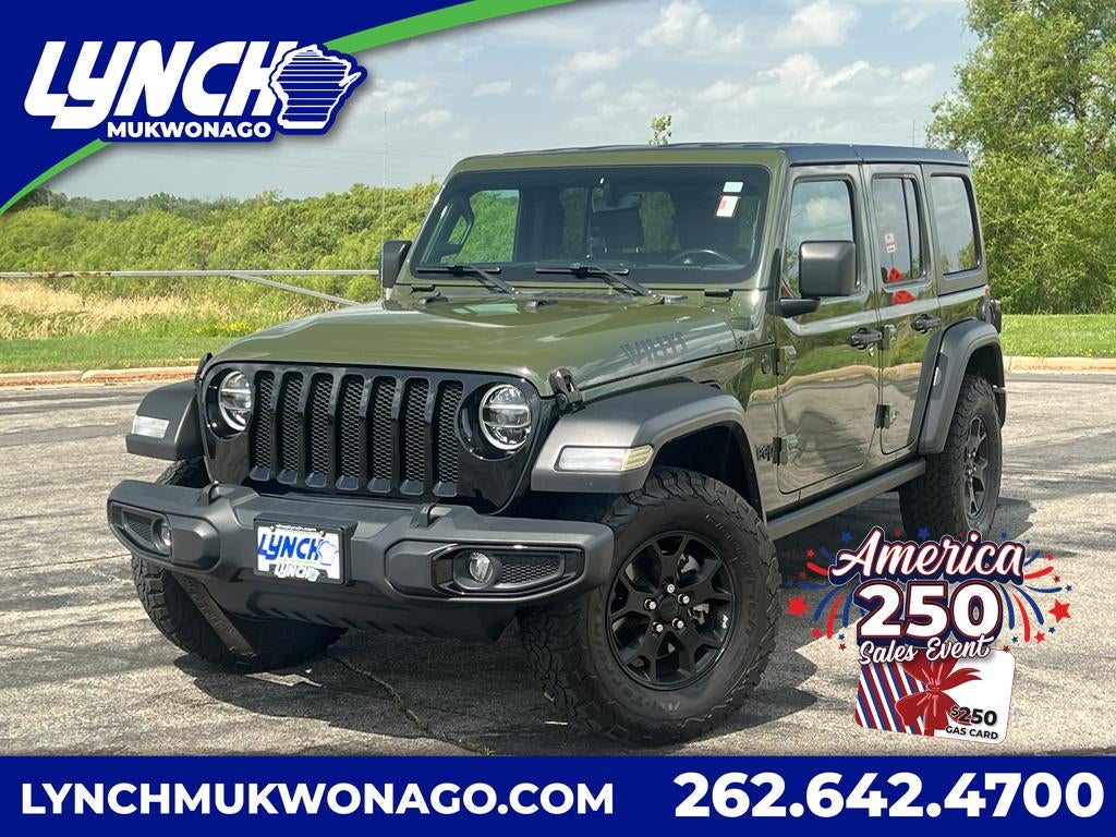 2021 Jeep Wrangler Unlimited Willys