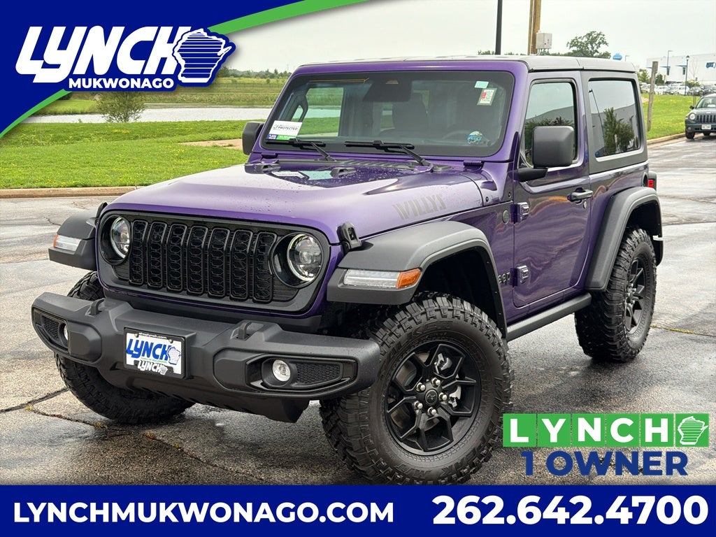 2026 Jeep Wrangler Willys Purple Reign V6 Manual