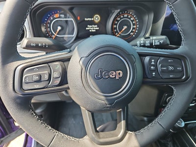 2026 Jeep Wrangler Willys Purple Reign V6 Manual