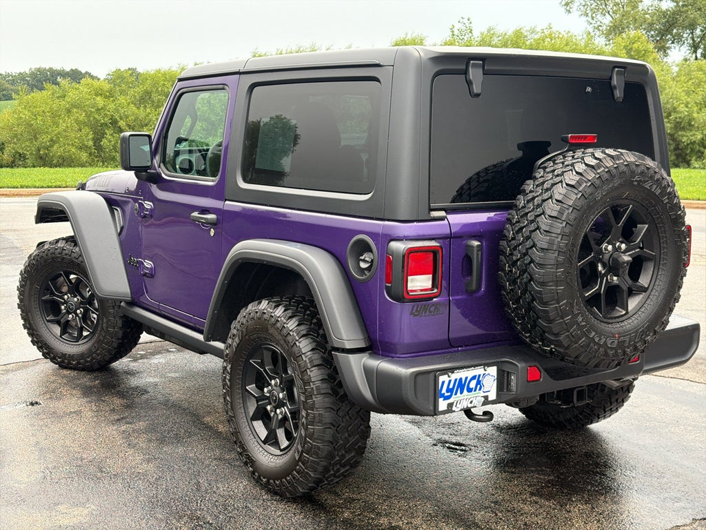 2026 Jeep Wrangler Willys Purple Reign V6 Manual