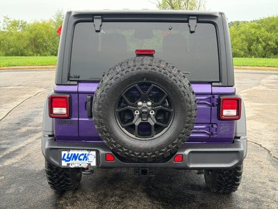 2026 Jeep Wrangler Willys Purple Reign V6 Manual