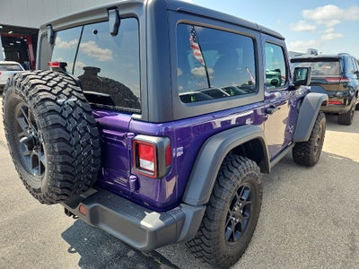 2026 Jeep Wrangler Willys Purple Reign V6 Manual