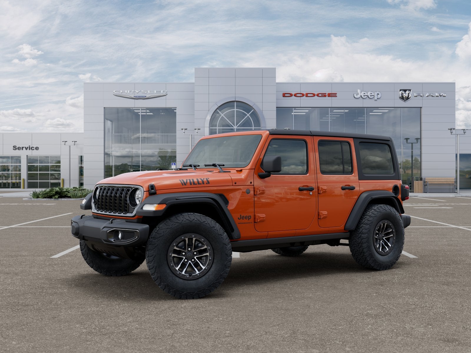 2026 Jeep Wrangler Willys Orange Crush xTREME