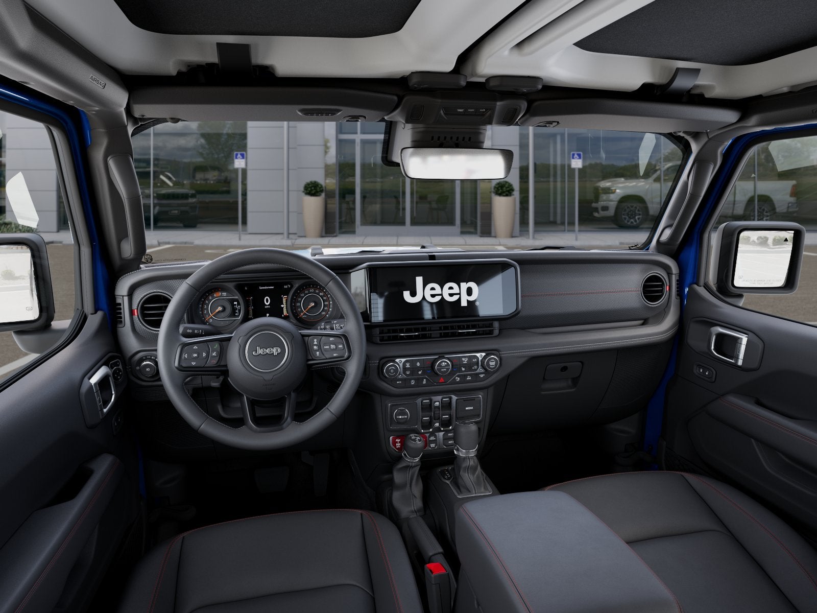2027 Jeep Wrangler Rubicon X Whitecap One Touch Top