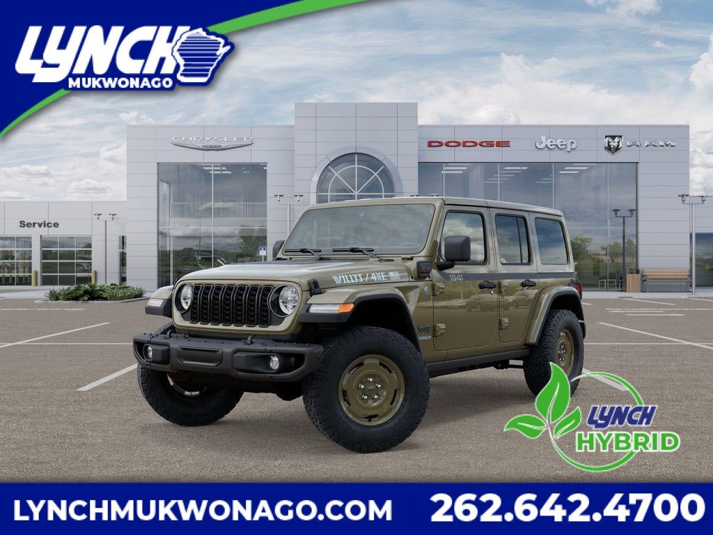 2025 Jeep Wrangler 4xe Willys '41 Black Leather