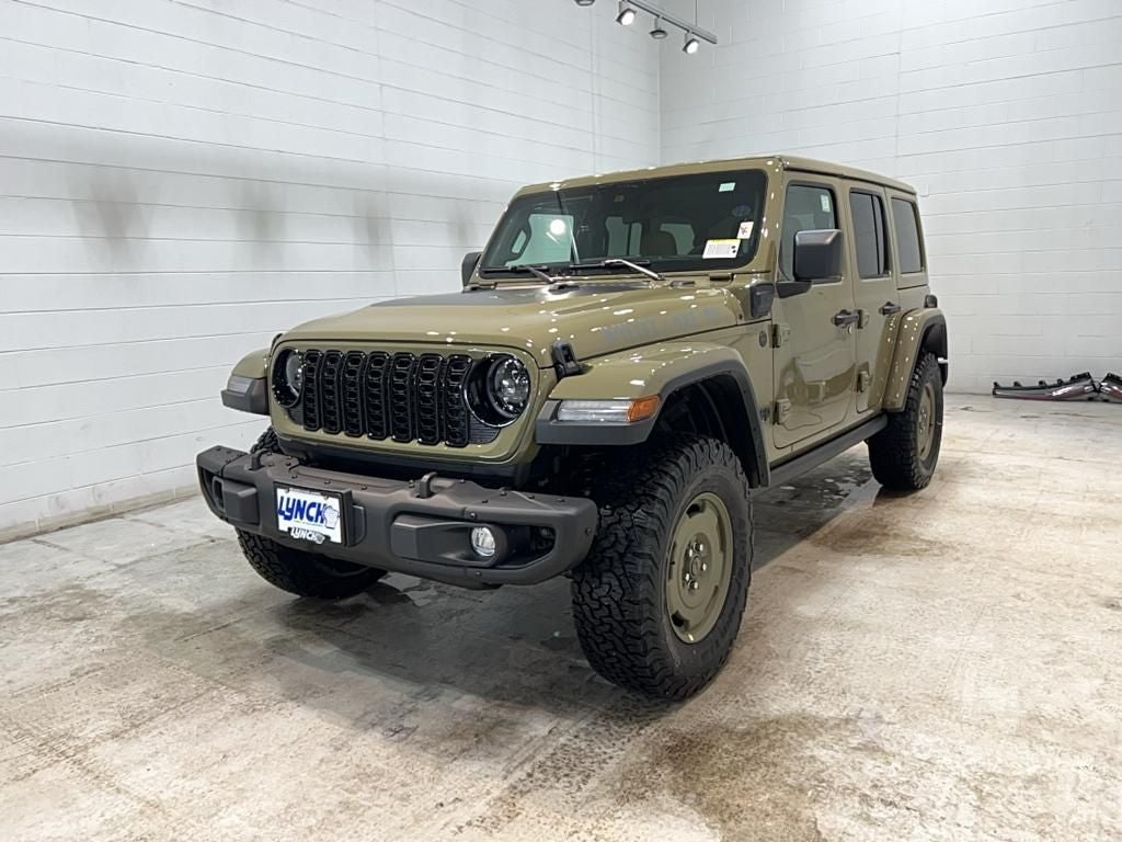 2025 Jeep Wrangler 4xe Willys '41 Black Leather