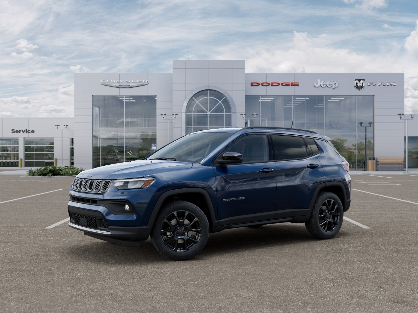 2026 Jeep Compass Latitude Altitude Blue Pearl