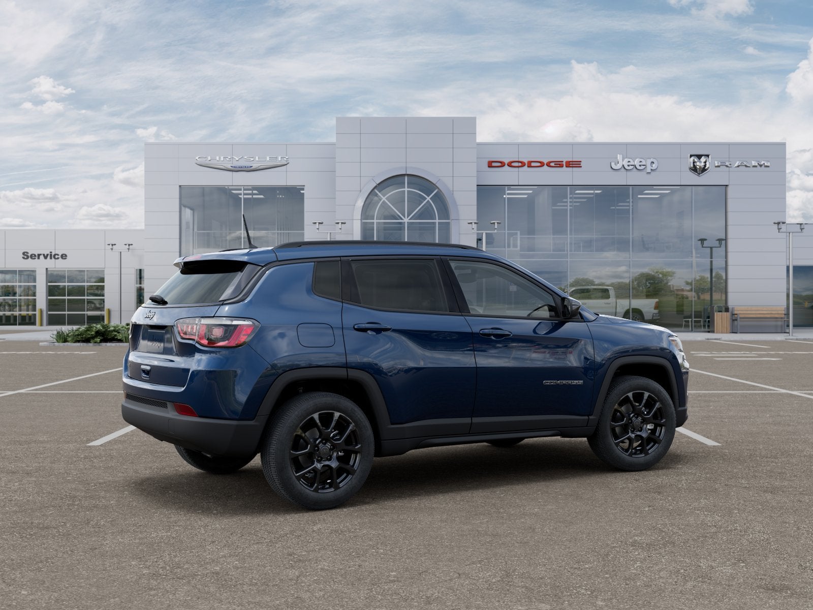 2026 Jeep Compass Latitude Altitude Blue Pearl