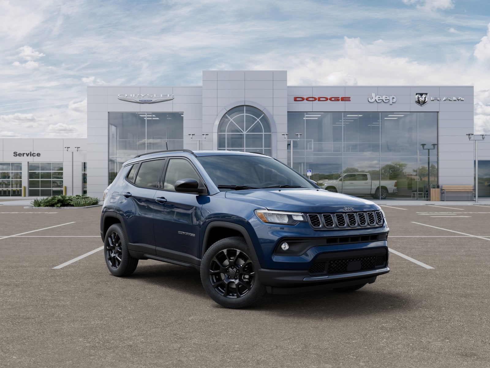 2026 Jeep Compass Latitude Altitude Blue Pearl