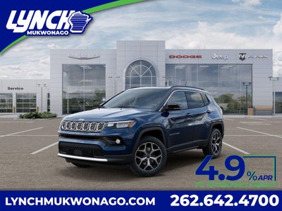 2026 Jeep Compass Limited Blue Pearl