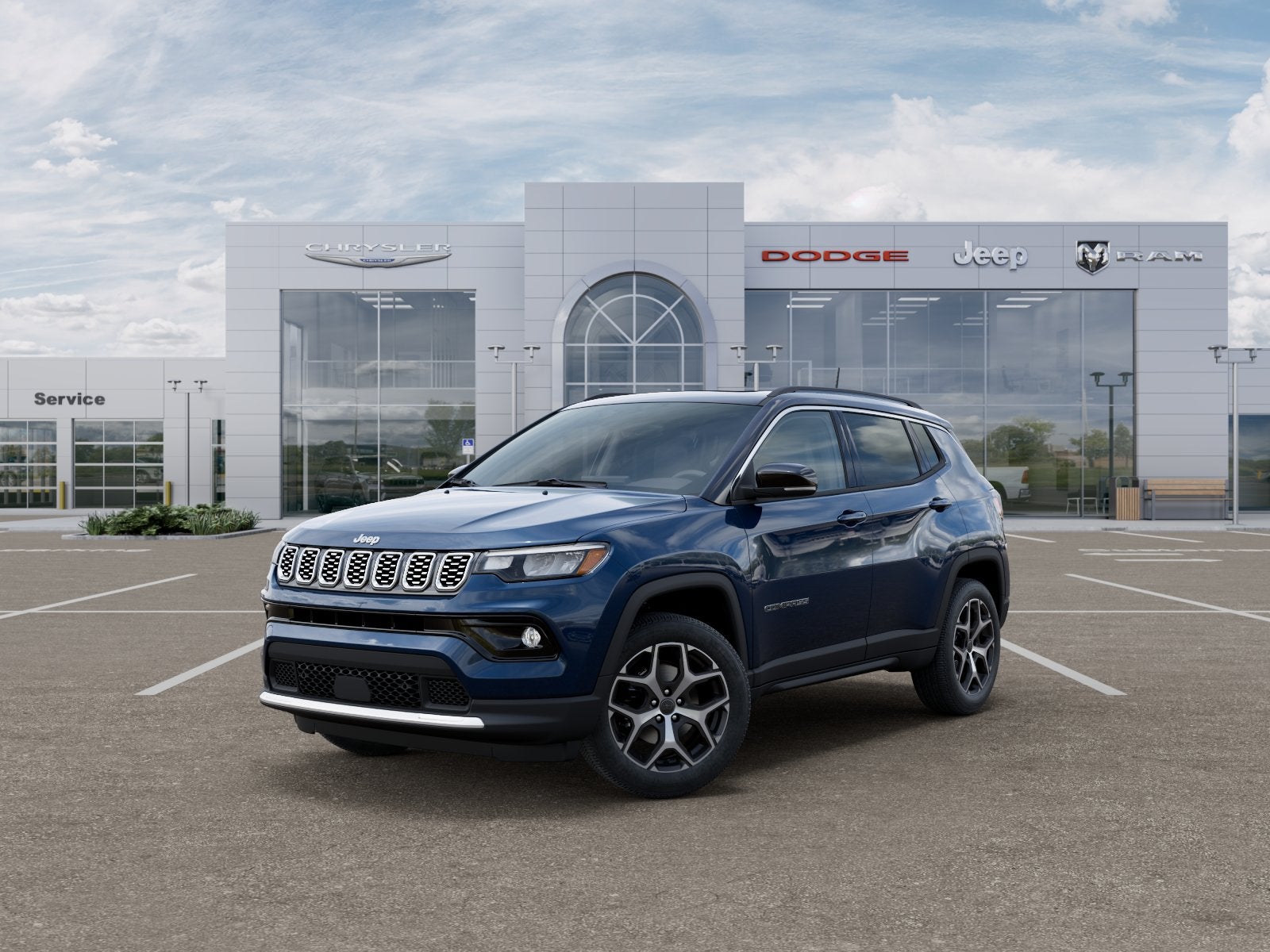 2026 Jeep Compass Limited Blue Pearl