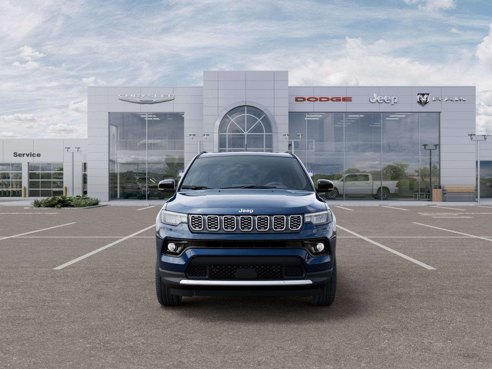 2026 Jeep Compass Limited Blue Pearl