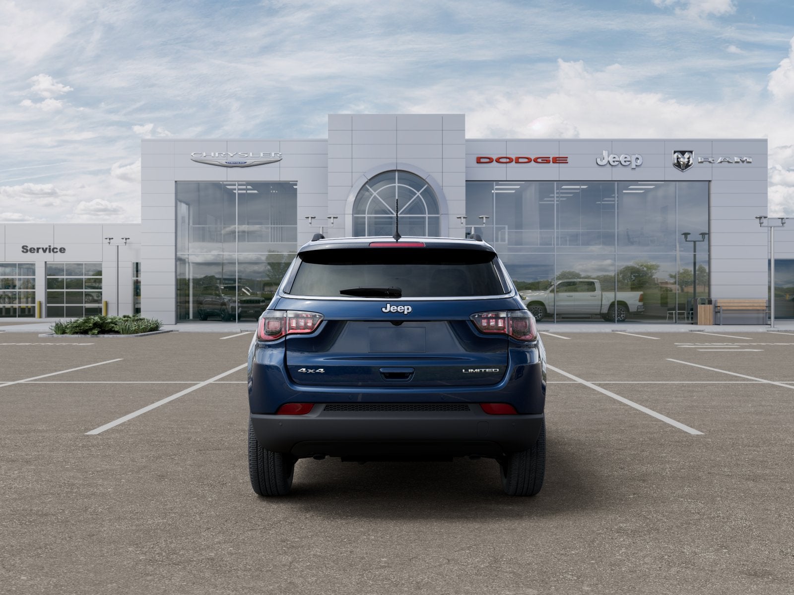 2026 Jeep Compass Limited Blue Pearl