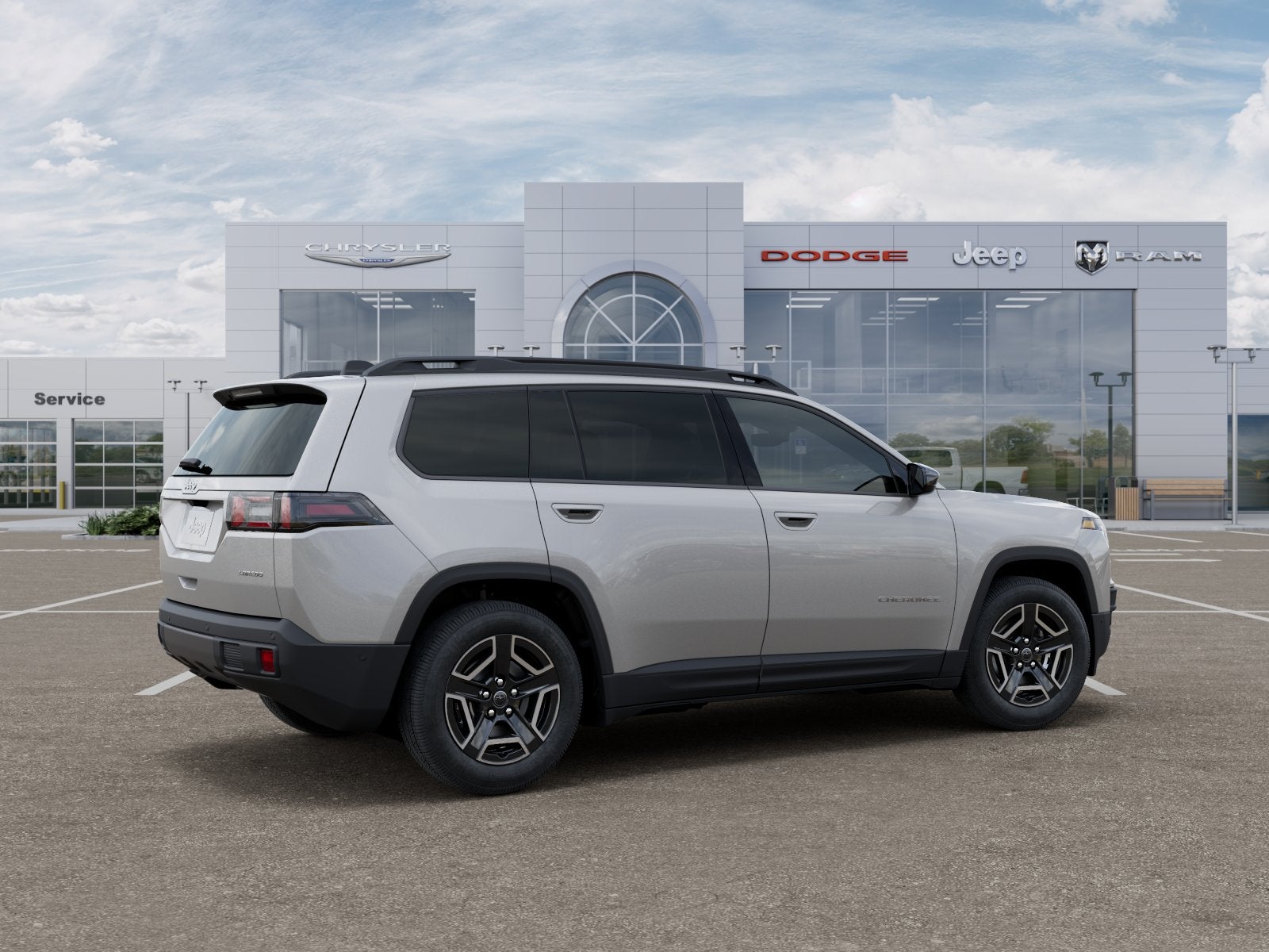2026 Jeep Cherokee Laredo Silver Streak