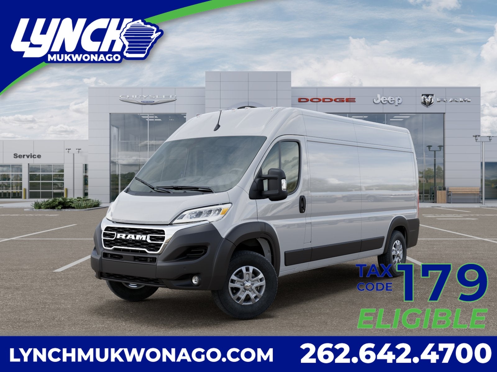 2027 RAM ProMaster 2500 SLT 159" WB Extended High Roof