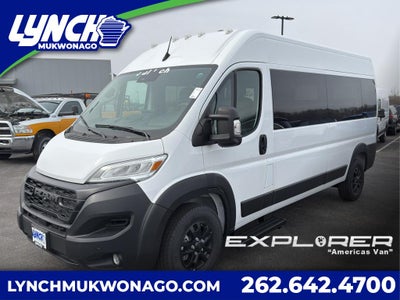 2025 RAM ProMaster 2500 Window Van SLT+ 10 Passenger Halfback